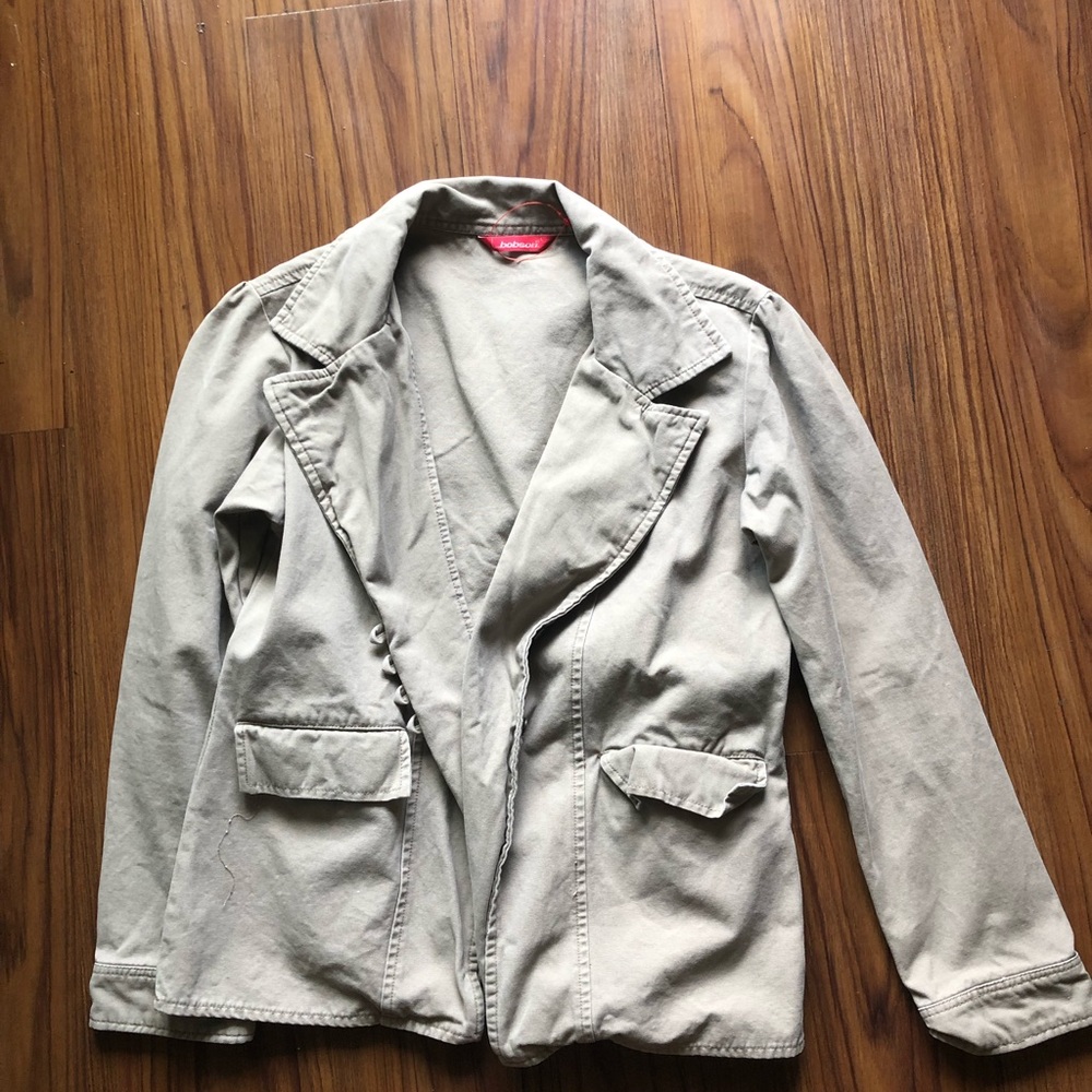 Olive Lapeled Blazer